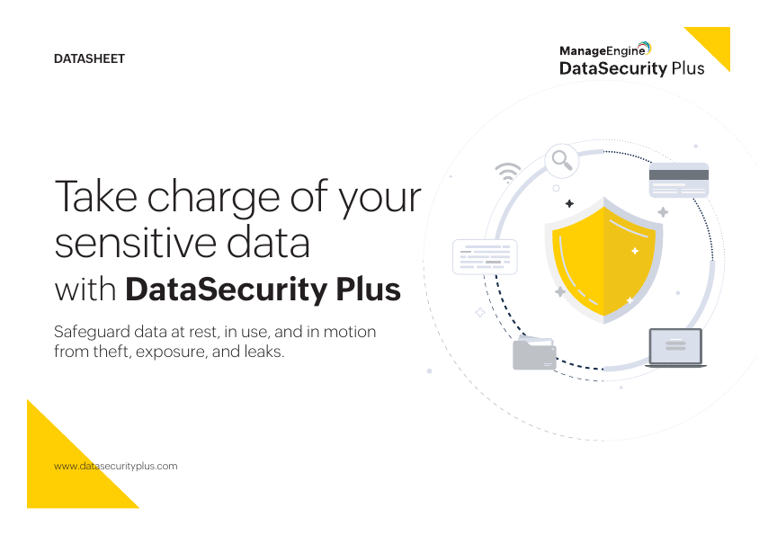 Thumbnail for DataSecurity Plus - Datasheet document
